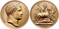 NAPOLEON UND SEINE ZEIT Bronzemedaille Schlacht an der Moskwa bei Orodino -