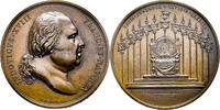 NAPOLEON UND SEINE ZEIT Bronzemedaille Jahrestag der ersten Restauration -