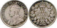 Kanada 10 Cents 1915 Georg V. (1910-1936) ss 89,00 EUR  zzgl. 8,00 EUR Versand