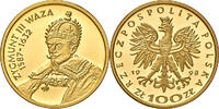 Polen 100 Złotych 1998 König Sigismund III. Wasa PP 1150,00 EUR  zzgl. 15,00 EUR Versand