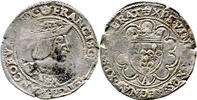Frankreich 1/2 Teston 1515-1547 Franz (François) I. ss, Prägeschwächen 449,00 EUR  zzgl. 8,00 EUR Versand
