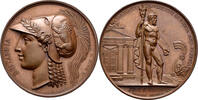NAPOLEON UND SEINE ZEIT Zar Alexander I. und König Friedrich Wilhlem III. in England Bronzemedaille 1814 vz+