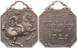München Bronzegussplakette Künstlerfest in Nymphenburg -