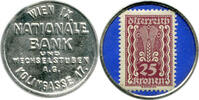 Österreich / Wien 25 Kronen o. J. Wien, Nationale Bank und Wechselstube vz 75,00 EUR  zzgl. 8,00 EUR Versand