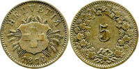 Schweiz 5 Rappen 1876 Eidgenossenschaft ss 55,00 EUR  zzgl. 8,00 EUR Versand