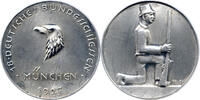 M&uuml;nchen Silbermedaille 1927 18. Deutsche Bundesschie&szlig;en vz 80,00 EUR  zzgl. 8,00 EUR Versand