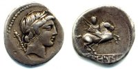 Römische Republik Denar P. Crepusius