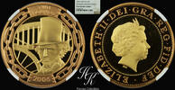 2 Pounds Gold proof £2 2006 -Brunel The Man- NGC PF69 ULTRA CAMEO Great Britain NGC PF69 UC