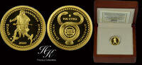 Greece 100 EURO Gold 100 euros 2020 gold proof coin Hermes Greece -