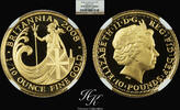 Great Britain 10 POUNDS Gold proof 1/10 (10 pounds) 2008 Britannia NGC PF69 ULTRA CAMEO Great Britain -
