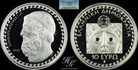Greece 10 EURO Silver proof 10 euro 2013 SOPHOCLES Greece -