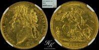 Great Britain sovereign 1822 Gold sovereign 1822 'George IV' NGC MS61 Gr... 3300,00 EUR  zzgl. 35,00 EUR Versand