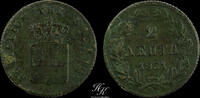 Greece 2 lepta 1851 Copper 2 lepta 1851 'King Otto' Greece vz 60,00 EUR  zzgl. 35,00 EUR Versand
