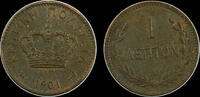 Greece Lepton 1901 Copper lepton 1901 Crete , Greece unz 100,00 EUR  zzgl. 35,00 EUR Versand