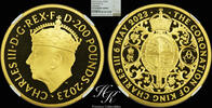 Great Britain 200 pounds 2023 Gold proof 2oz coin - 200 pounds / Charles... 12500,00 EUR  zzgl. 35,00 EUR Versand