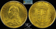 Great Britain 1/2 sovereign 1887 Gold half sovereign (1/2) 1887 'VICTORI... 900,00 EUR  zzgl. 35,00 EUR Versand