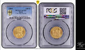Spain 100 REALES 1864 Gold 100 reales 1864 Isabella II PCGS AU55 SEVILLE... 1350,00 EUR  zzgl. 35,00 EUR Versand