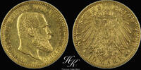 Germany 10 mark 1893 Gold 10 Mark - William II - 1893 F Kingdom of W&uuml;rtt... 550,00 EUR  zzgl. 35,00 EUR Versand