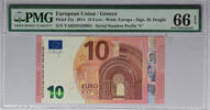 Greece 10 EURO Greece 2014 P-21y PMG Gem UNC 66 EPQ 10 Euro -