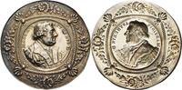 Reformation-Ereignisse und Jubiläen Einseitige Brakteaten-förmige Silbermedaille -