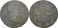 Spanien 8 Maravedis Ferdinand VII. 1808-1833 -