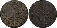 Frankreich-Lothringen 60 Deniers Leopold I. 1690-1729 -