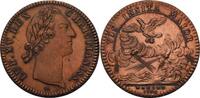 Frankreich Bronzejeton Ludwig XV. 1715-1774 -
