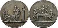 Frankreich Zinngussmedaille Ludwig XVIII. 1814, 1815-1824 -