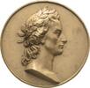 Personenmedaillen Einseitige Gipsmedaille Schiller, Friedrich von 1759-1805 -