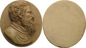 Personenmedaillen Einseitige Beinmedaille Michelangelo 1475-1564 -