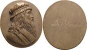 Personenmedaillen Einseitige Beinmedaille da Vinci, Leonardo 1452-1519 -