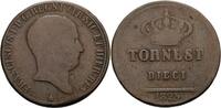 Italien-Neapel und Sizilien 10 Tornesi Francesco I. di Borbone 1825-1830 -