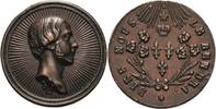 Frankreich Bronzemedaille Henri V., Herzog von Bordeaux, Pretendent 1820-1883 -