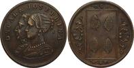 Schweden Bronzejeton Oskar I. 1844-1859 -