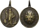 Alchemie und Aberglaube Bronzegussmedaille Wallfahrtsmedaillen und religiöse Anhänger -