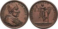 Italien-Kirchenstaat/Vatikanstadt Bronzemedaille Clemens XII. 1730-1740 -
