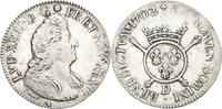 Frankreich Écu aux insignes 1702, Ludwig XIV. 1643-1715 Sehr schön