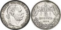 Kaiserreich Österreich 5 Kronen Franz Joseph I. 1848-1916 -