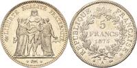 Frankreich 5 Francs 1875, Dritte Republik 1870-1940 Kl. Randfehler, fast vorzüglich