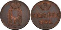 Russland Kopeke Nikolaus I. 1825-1855 -