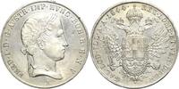 Kaiserreich Österreich Taler 1844 Ferdinand I. 1835-1848 Kl. Randfehler, fast vorzüglich/vorzüglich-Stempelglanz