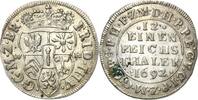 Brandenburg-Preußen 1/12 Taler Friedrich III. 1688-1701 -