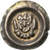 Brakteat  Schongau Ludwig II. von Bayern 1268-1295 Feiner Schrötlingsriss, vorzüglich