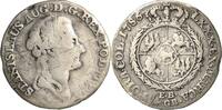 Zloty (4 Grosz) 1786, Polen Stanislaus II August Poniatowski 1764-1795 Fein zaponiert, schön-sehr schön
