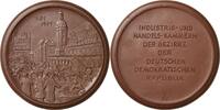 Porzellanmedaillen Braune Porzellanmedaille - Medaillen der Meißner Porzellanmanufaktur Leipzig -