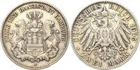2 Mark 1905 Hamburg  Sehr schön