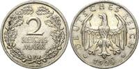 Kleinmünzen 2 Reichsmark 1926 Sehr schön 20,00 EUR  zzgl. 9,90 EUR Versand