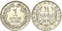 Kleinmünzen 1 Reichsmark 1925 Sehr schön-vorzüglich 25,00 EUR  zzgl. 9,90 EUR Versand