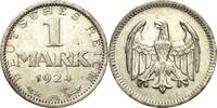 Kleinmünzen 1 Mark 1924 Randfehler, sehr schön 10,00 EUR  zzgl. 9,90 EUR Versand