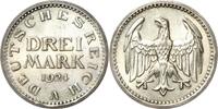 3 Mark 1924 Vorzüglich-Stempelglanz 80,00 EUR  zzgl. 9,90 EUR Versand